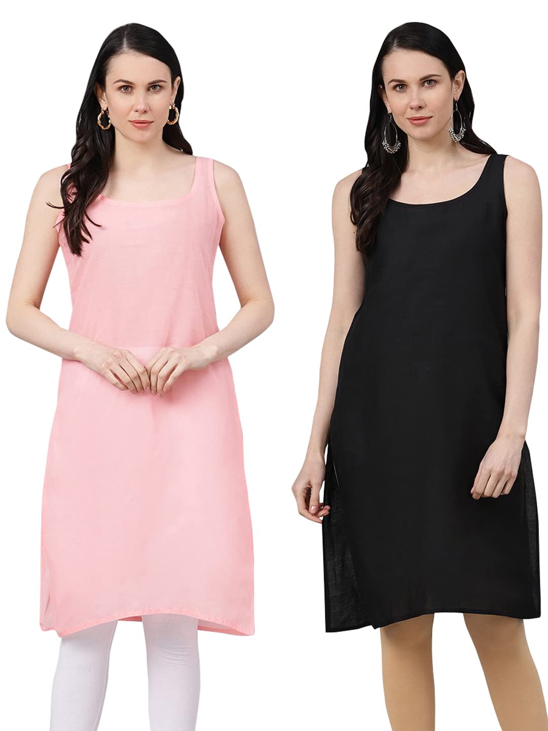 ada Womens Terivoile Cotton Suit Full Slip/Camisole (Pack of 2) A290456-picture-37