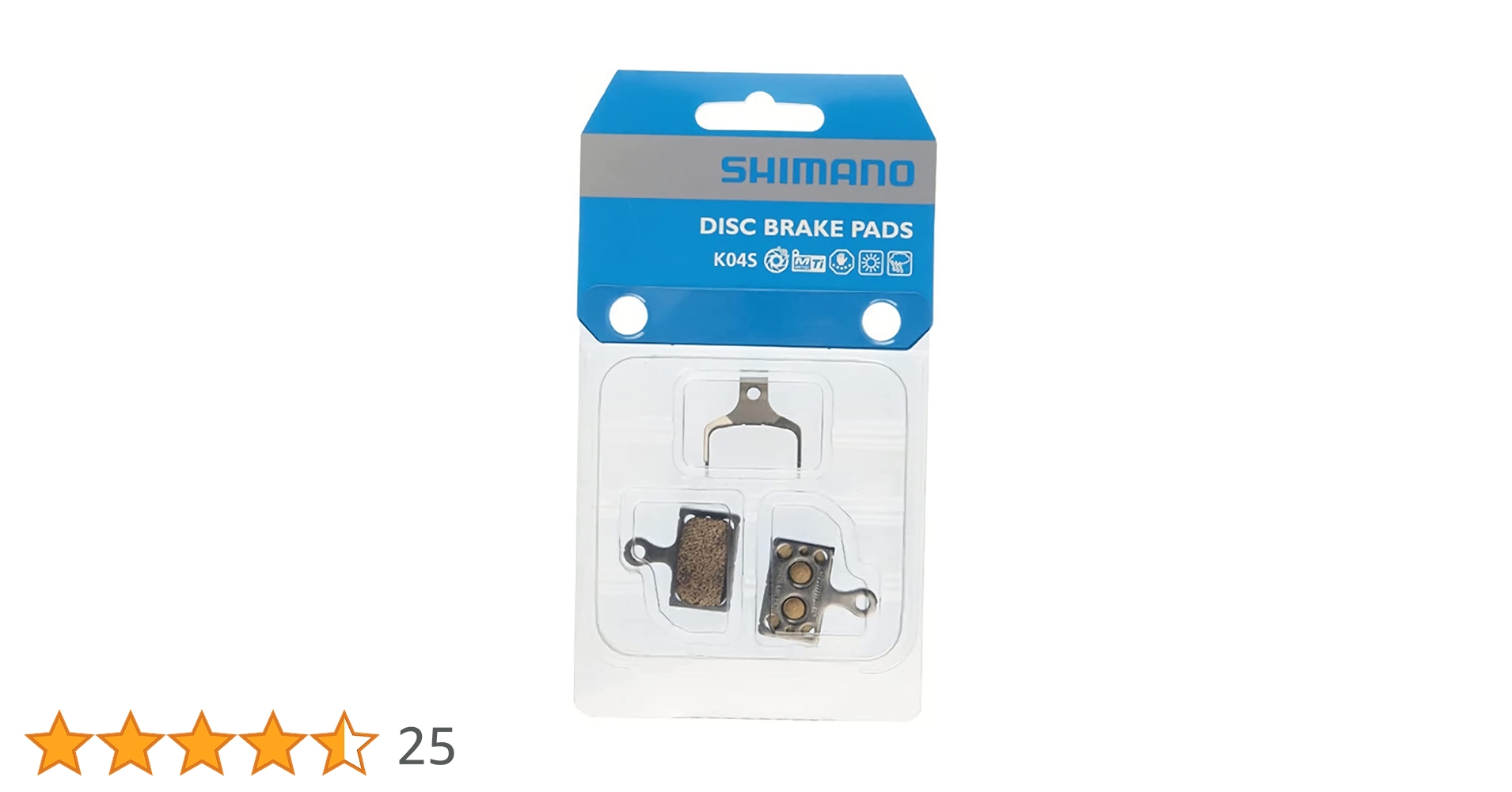 Amazon | シマノ(SHIMANO) ディスクブレーキパッド K04S メタル