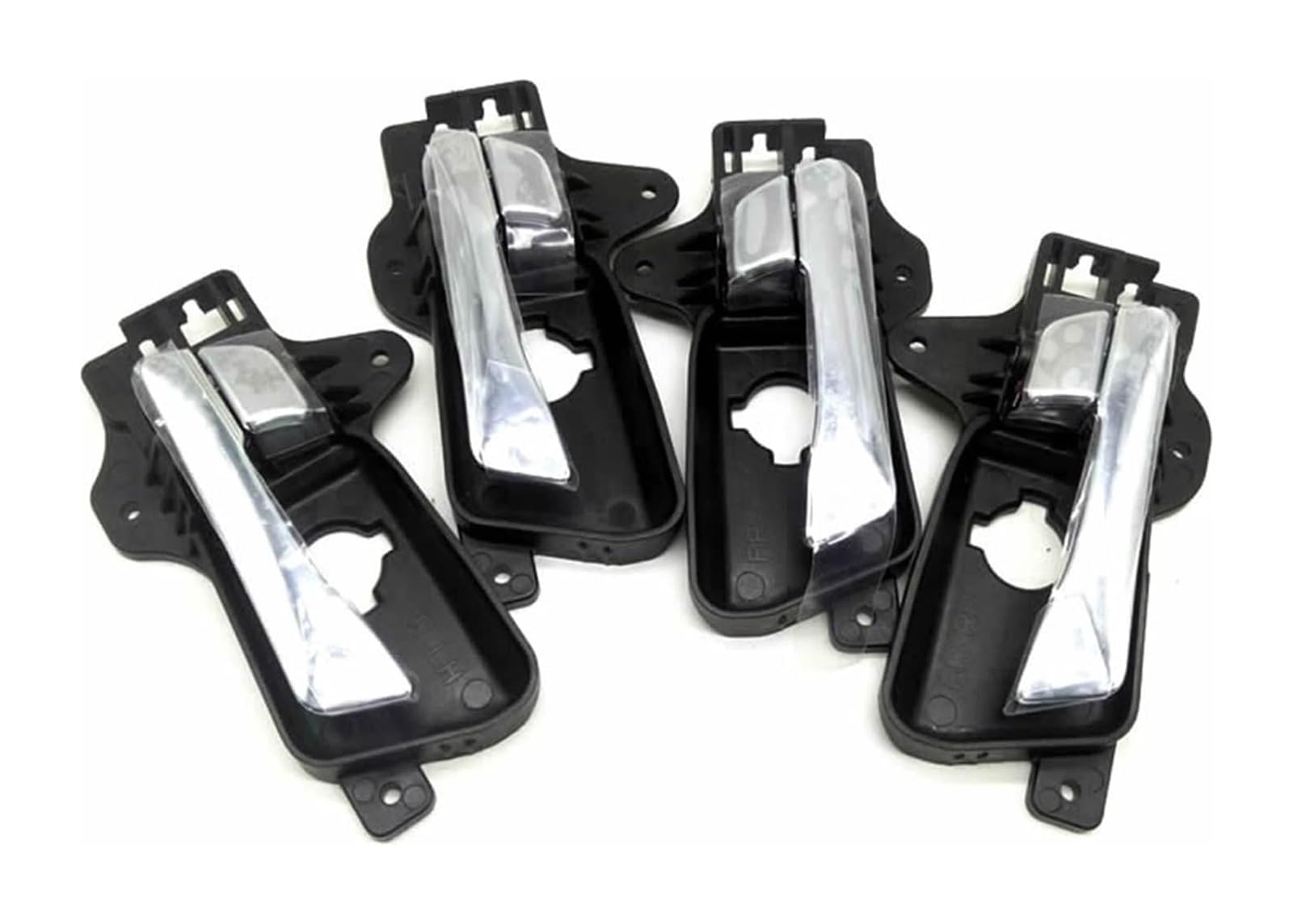 FANGZIQF Inner Door Pull Handles for Hyundai for I30CW 2007-2012 Chrome Front Rear Left Right Interior Inside Door Handle