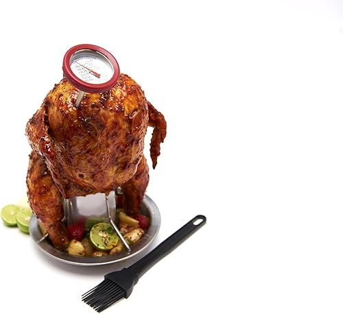 Miniatura 10 de GrillPro 11381 - Termómetros para carne 4 piezas con bisel color negro