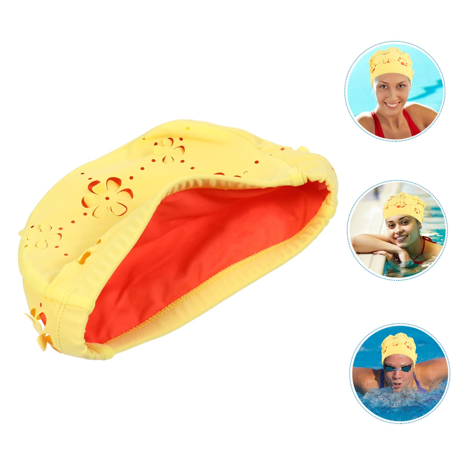 3 Uds Protección para Los Oídos Gorro De Natación para Adultos Gorro De Natación Gorro De Natación para Niños Gorro De Natación De Moda Gorros De Natación para Niños Gorro De Baño