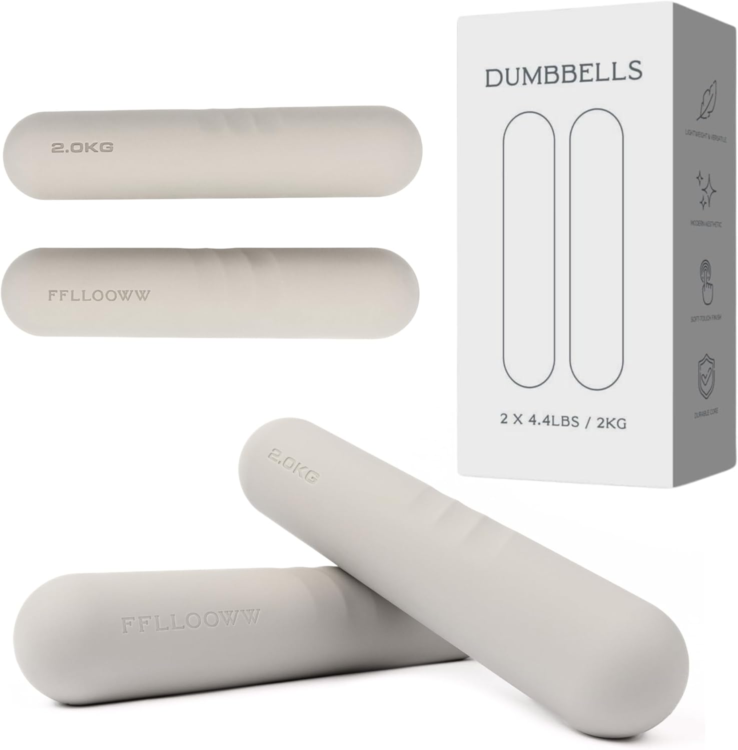 哑铃 - 用于锻炼、肌肉调理、肌肉调理、力量增强和全身锻炼的手部重量