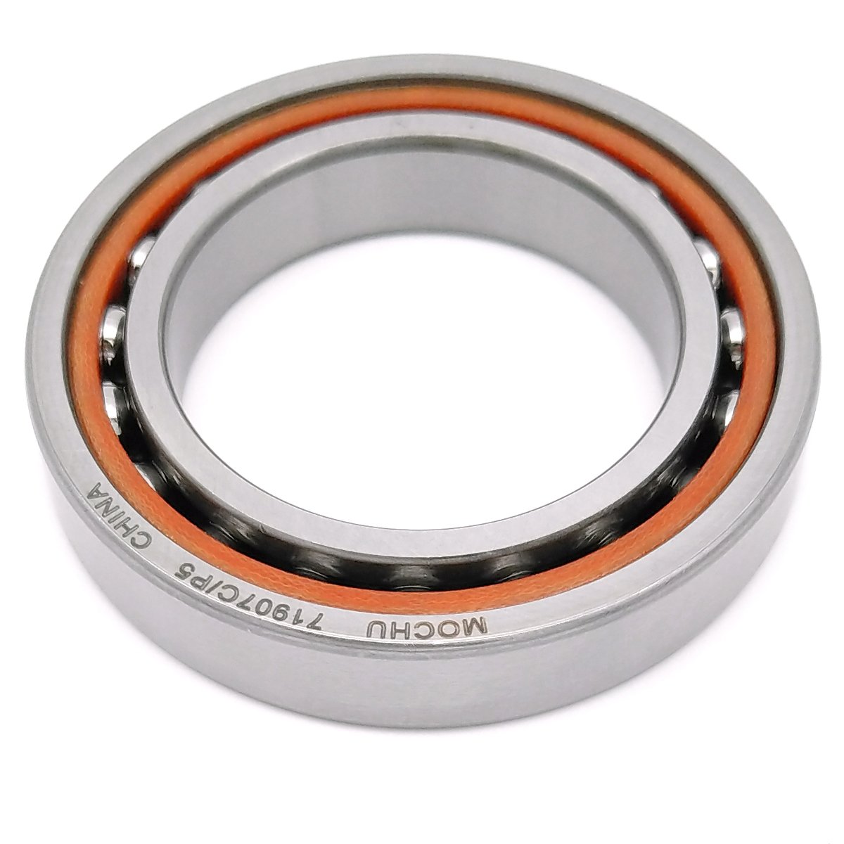 MOCHU 71907C/P5 35X55X10 7907 Angular Contact Ball Bearing, ABEC-5, 15° Contact Angle, Metric, 35mm ID, 55mm OD, 10mm Width, Single Row, Open
