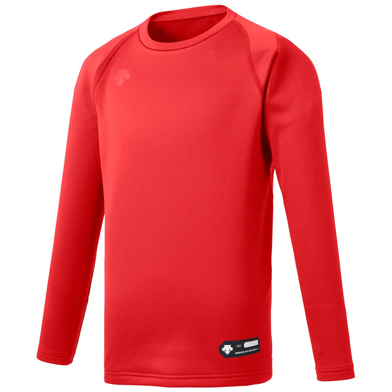 Amazon.co.jp: DESCENTE(デサント) 丸首長袖アンダーシャツ 野球 秋冬