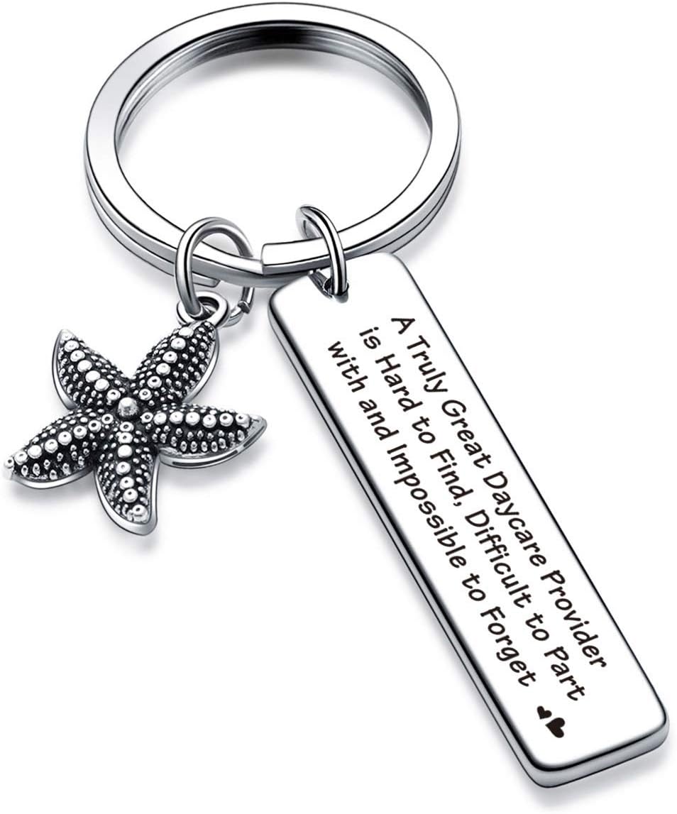 Daycare Provider Jewelry Early Childhood Educator Gift Daycare Teacher Keychain