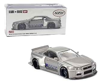 ミニカー KAIDO HOUSE NISSAN GT-R R34 BLK LTD KAIDO☆HOUSE x MINI GT 1/64 Nissan Skyline GT-R (R34) Kaido