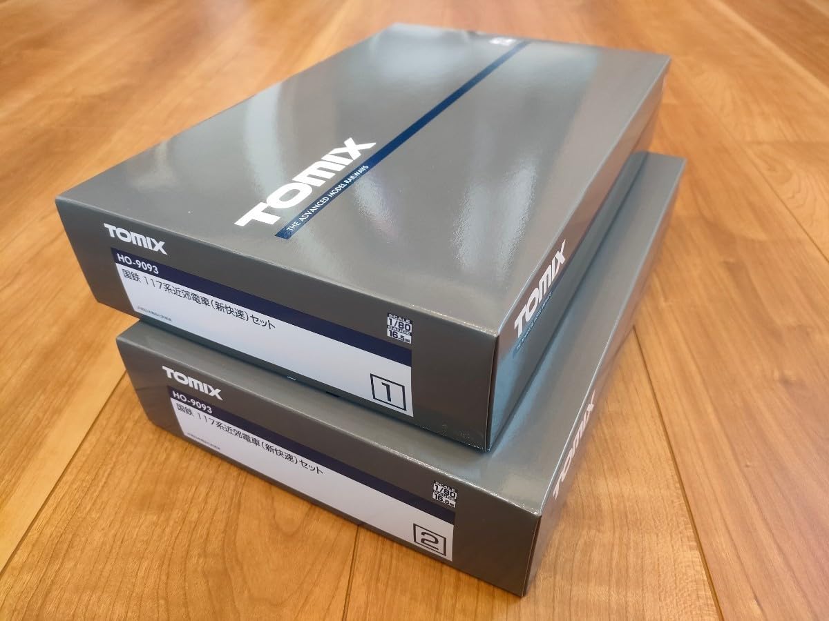 Amazon | TOMIX 車両ケース一式 説明書/HO-9093 国鉄 117系近郊電車新 