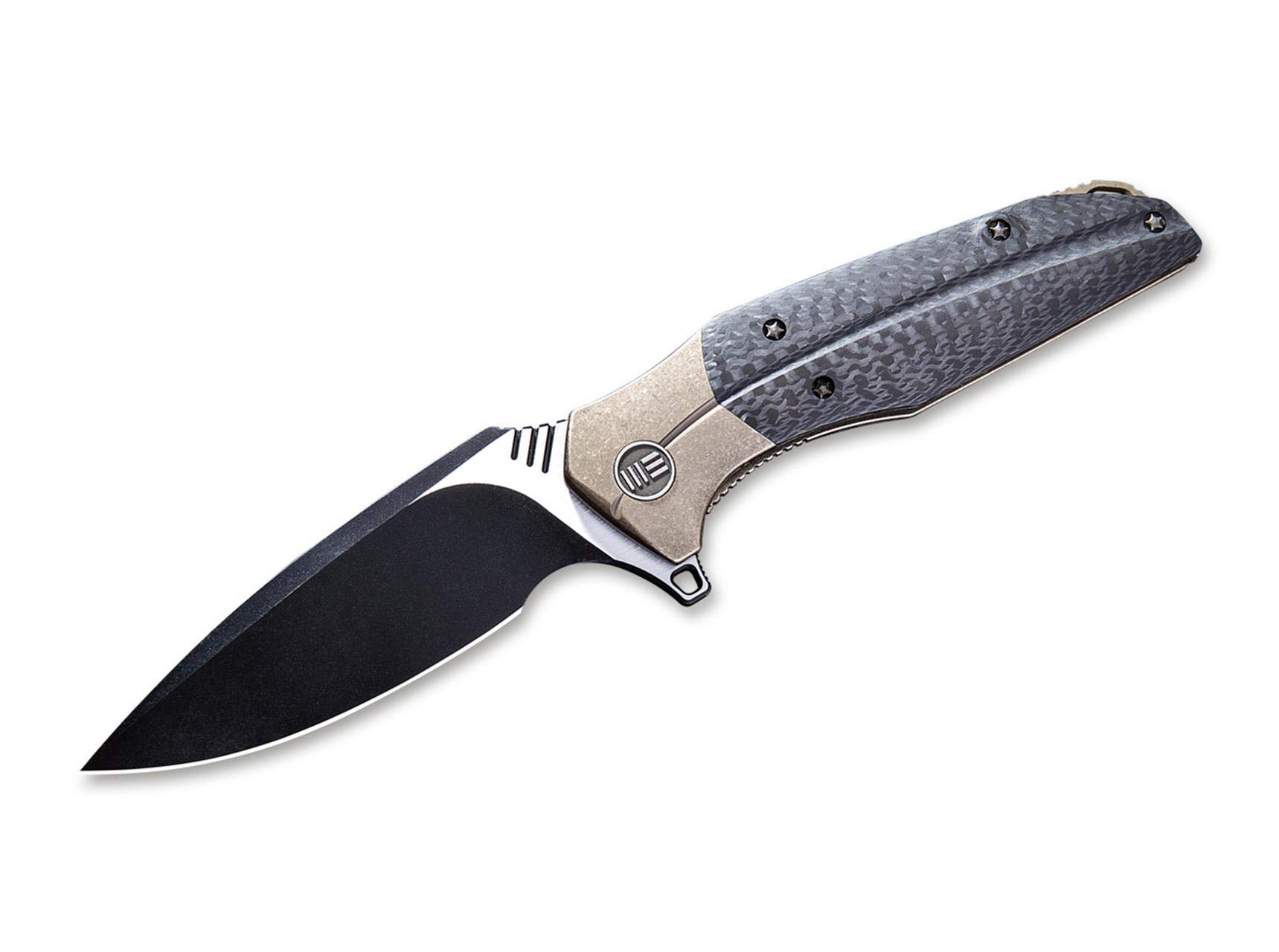 WE Knife Unisex – scyzoryk dla dorosłych 707C Nitida, brąz, 9