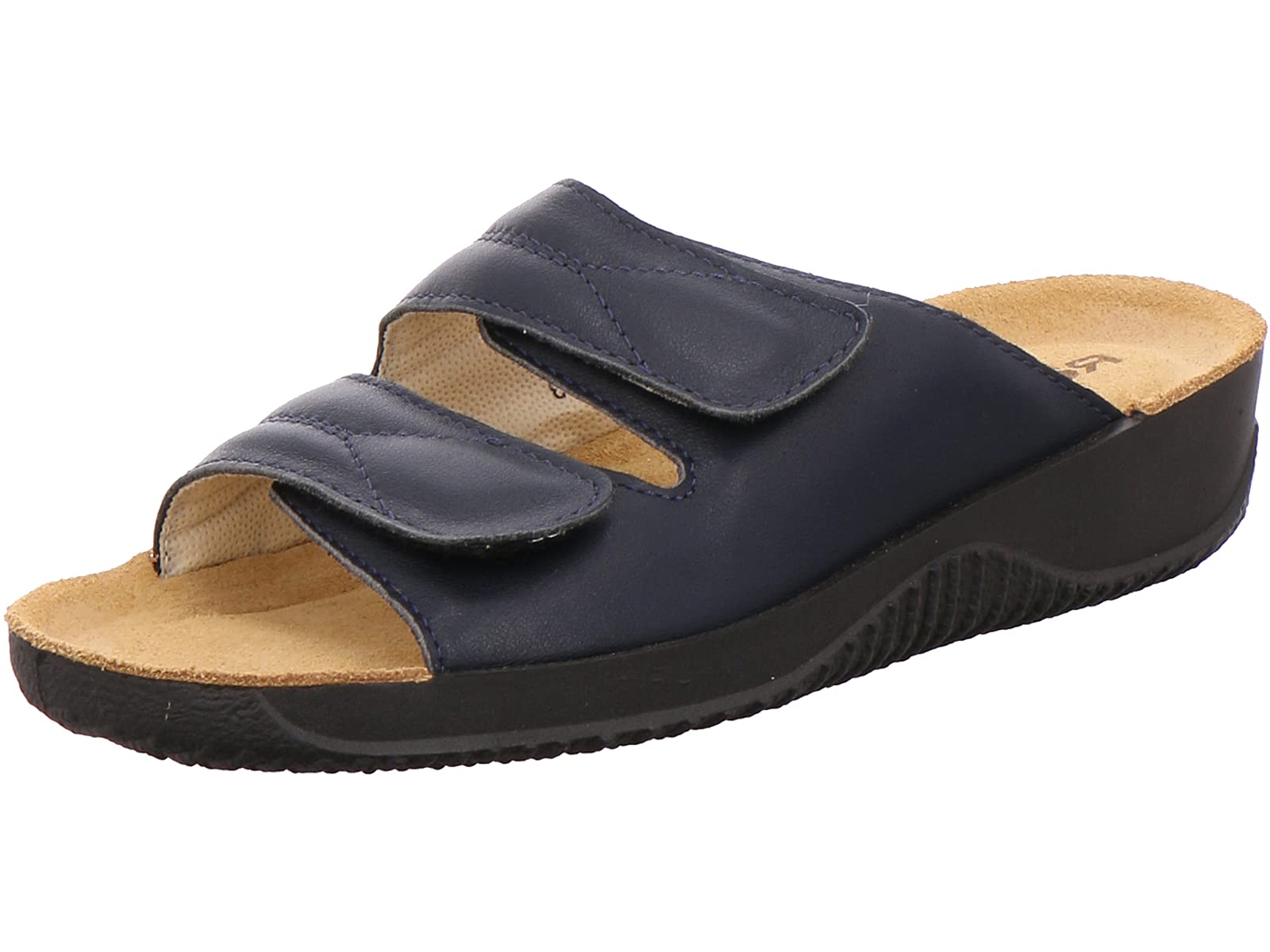 Rohde Soltau-40 Women's Mules, Slippers, Sandals, Summer Shoes, Casual Shoes, Blue, 7.5 UK