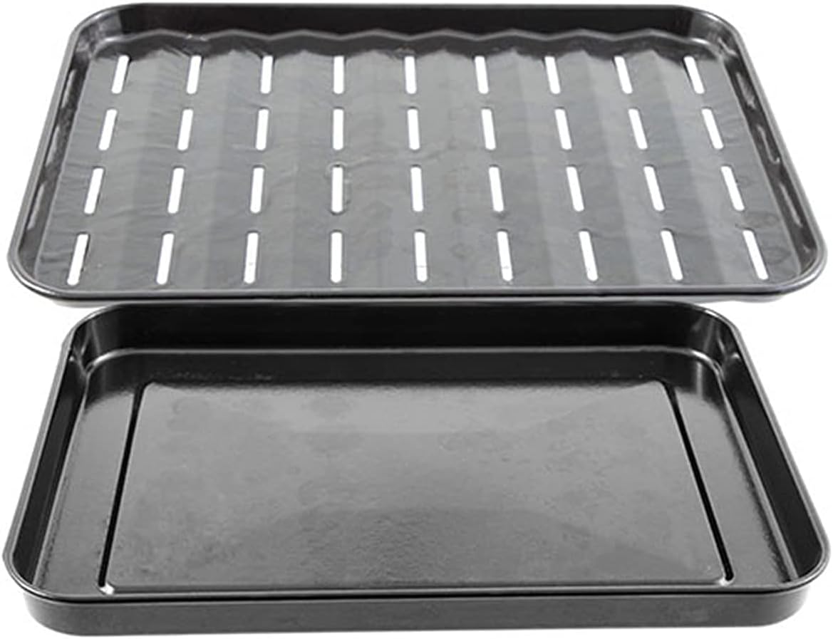 Bravo XL Enamel Baking Pan & Broiler Rack, Compatible With Bravo XL Models (20801,20802, 20850, 20811)