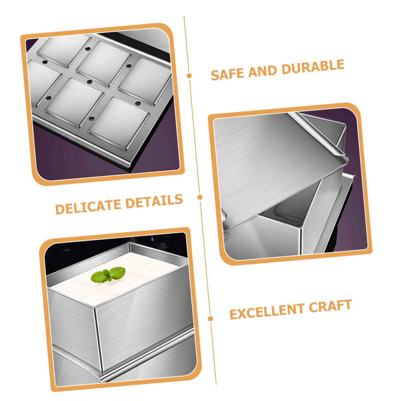 Cabilock Molde Para Tofu Prensador De Tofu Casero Herramienta De Acero Inoxidable