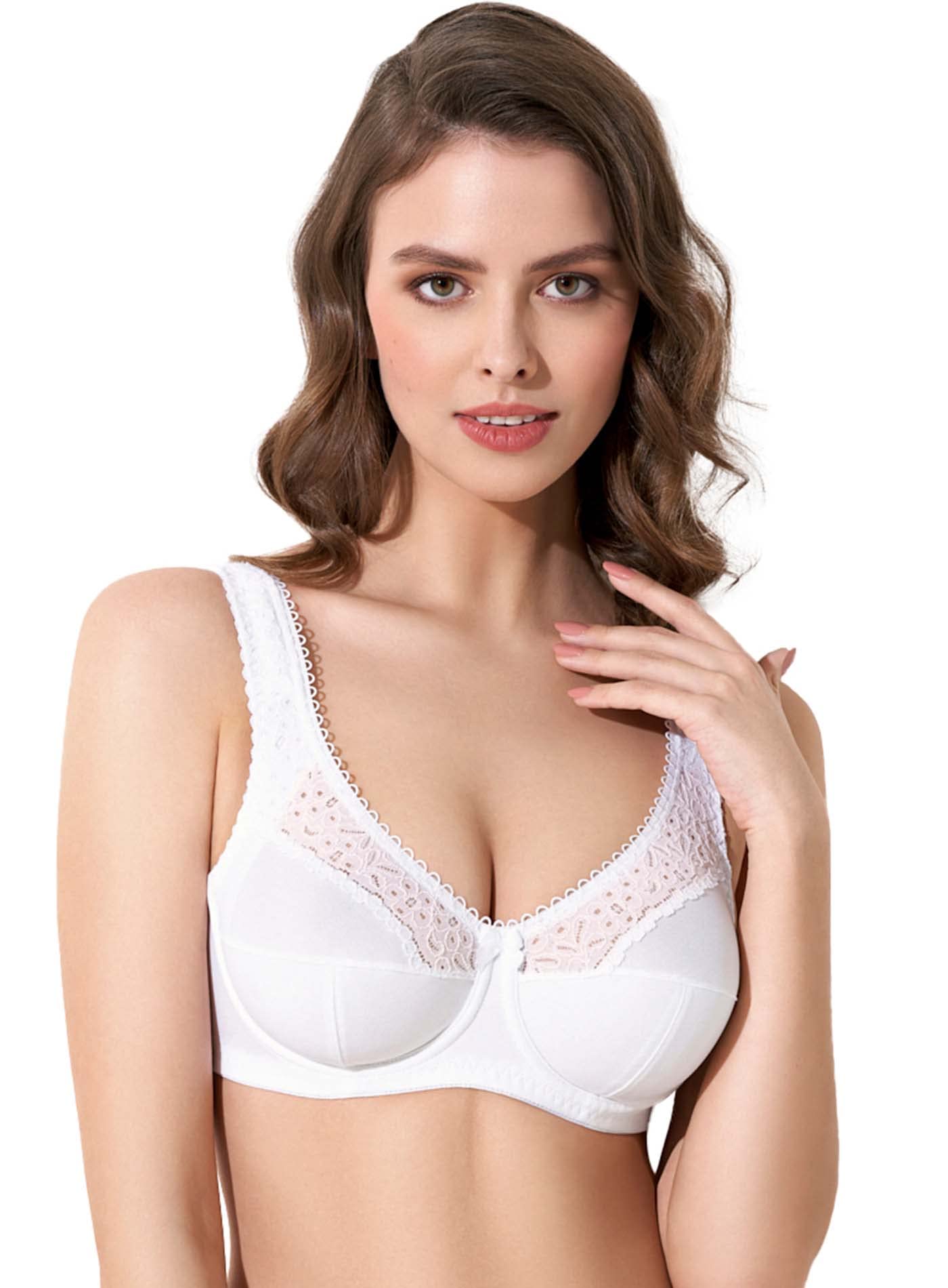 Women's Unpadded Bra, Collection Cotton Classic