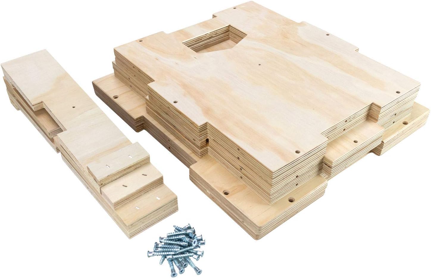 Caja pliométrica de madera 3 en 1 para salto, entrenamiento de artes marciales mixtas.