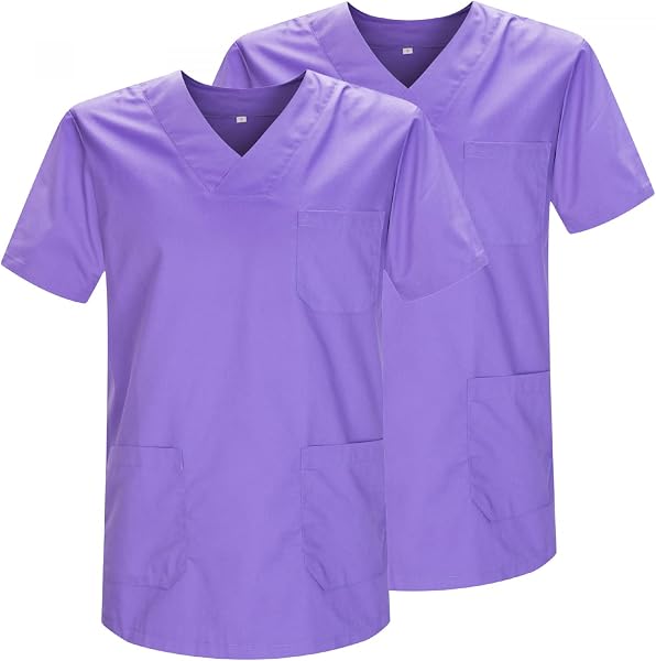 MISEMIYA - Pack 2 Pcs - Casaca Sanitario Unisex Uniformes Sanitarios Uniforme Sanitario - 2-817 - 5
