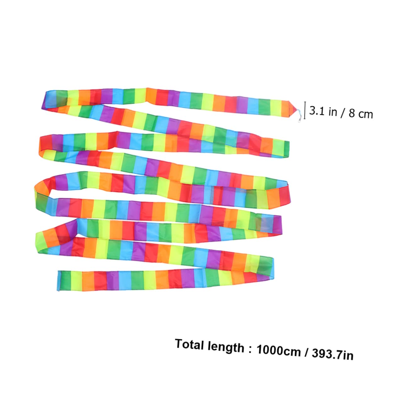 COSMEVIVI DIY Kite Tail Kit 2 Pack 10m Length Floating Turning Tail Streamers for Kite Flying