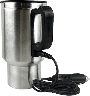 ATORSE 12V 480Ml Car Electric Kettle Heated Travel Mug For Business Man