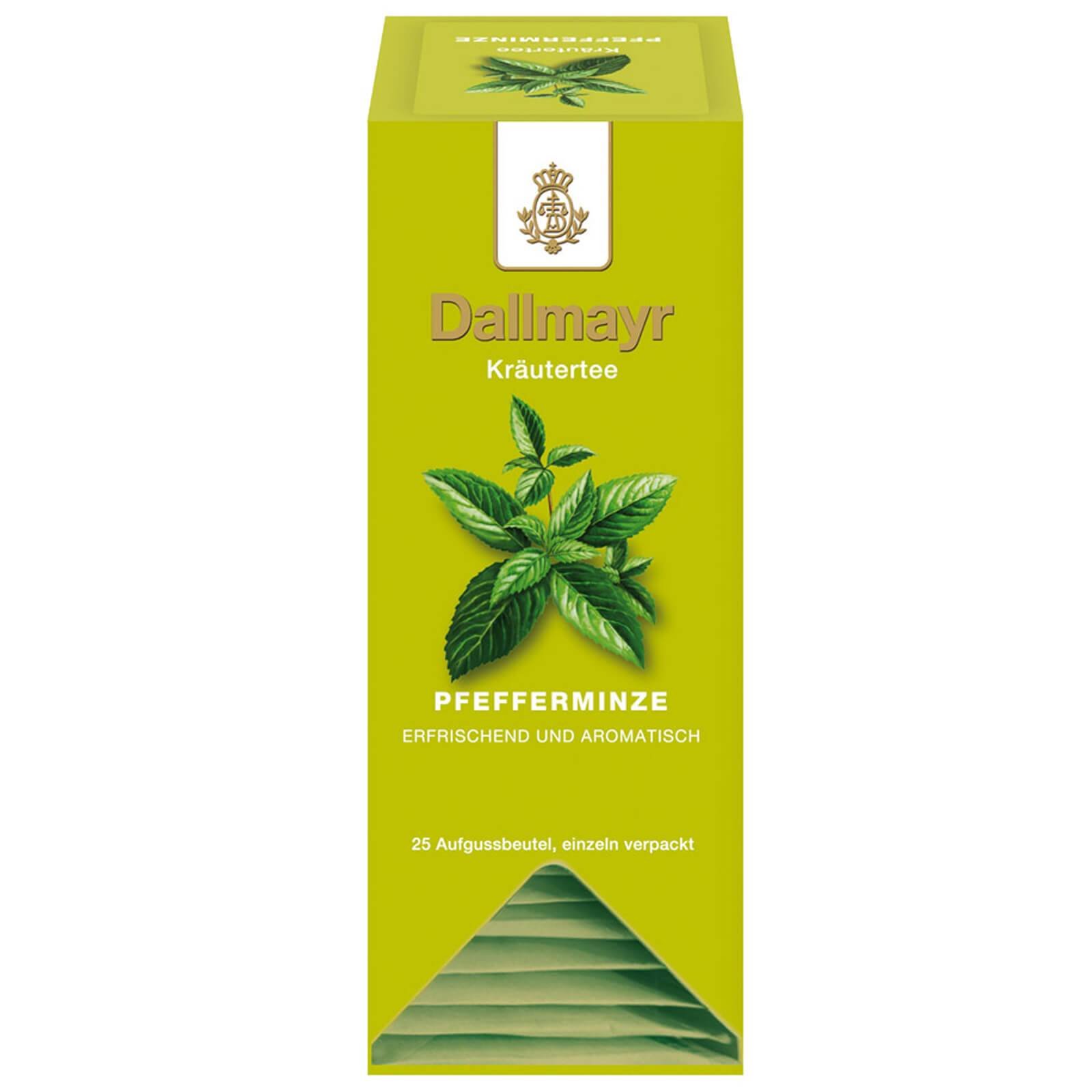 Dallmayr Kräutertee Pfefferminze Kuvertiert 8 x 25 x 1,75g