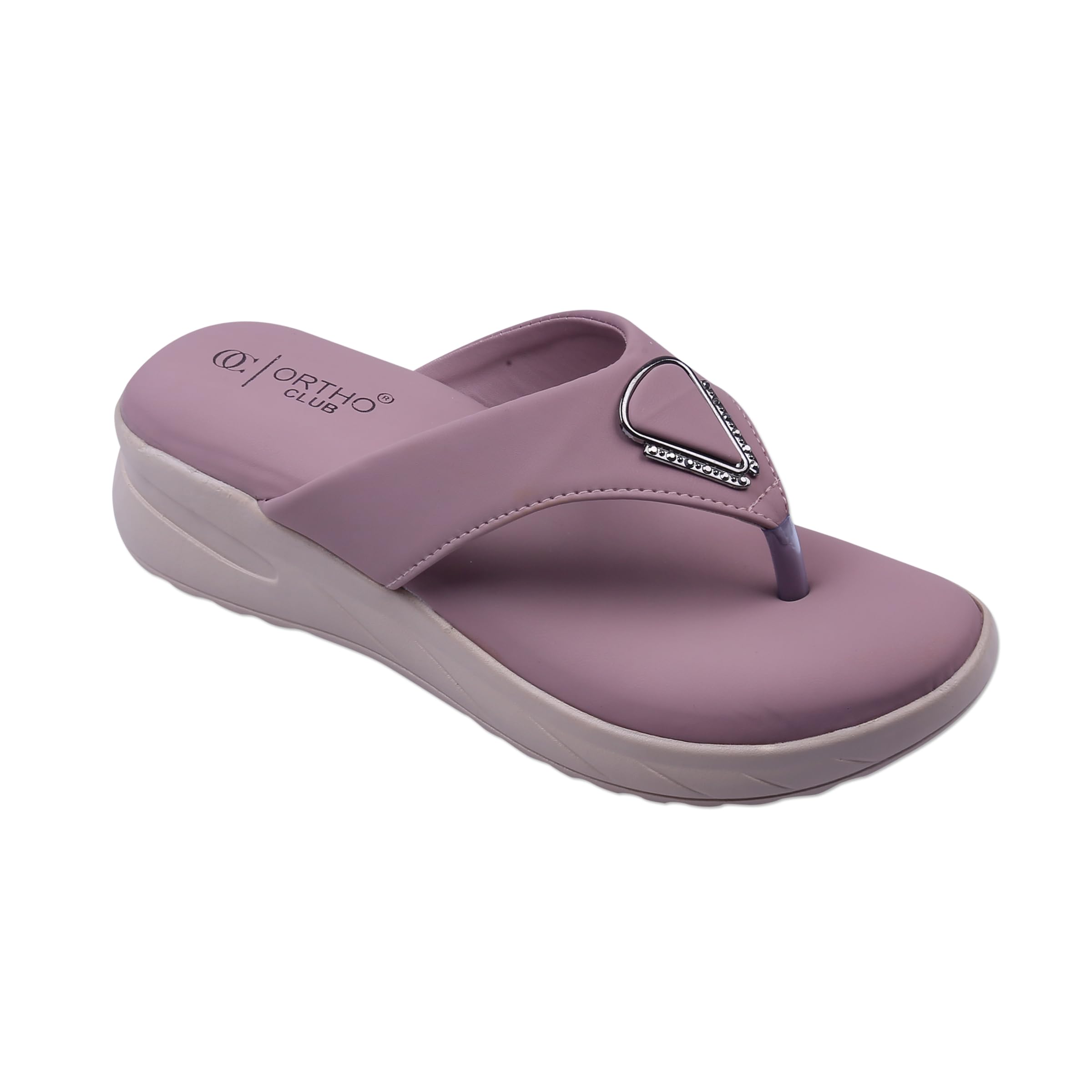 ortho club Women’s Orthopedic Comfort Sandals – Soft Cushion Footbed, Anti-Slip Sole, Stylish Toe-Ring Design – Lightweight Sandals for Women & Girls-picture-18