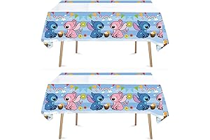 Stitch Birthday Party Tablecloth Table Cover (70'' x 42'')