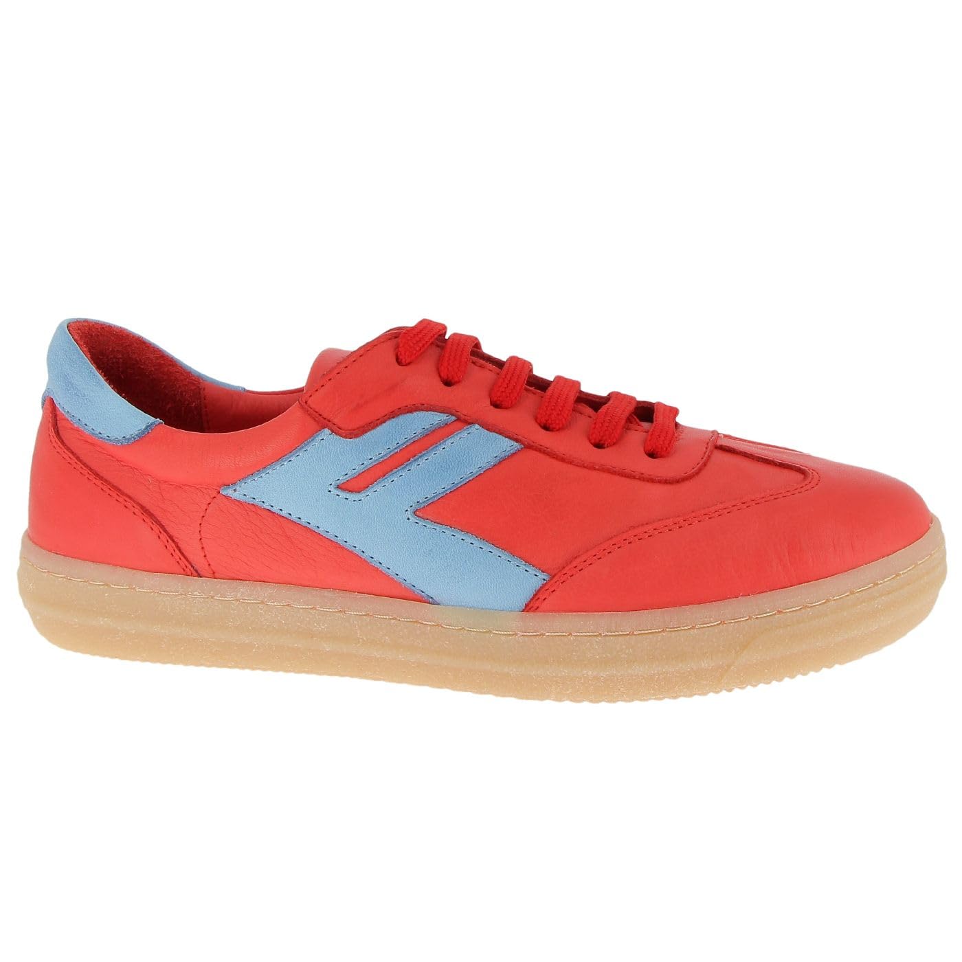 Andrea Conti Women's Damen Low Top Sneaker Freya, Red Azure, 6.5 UK