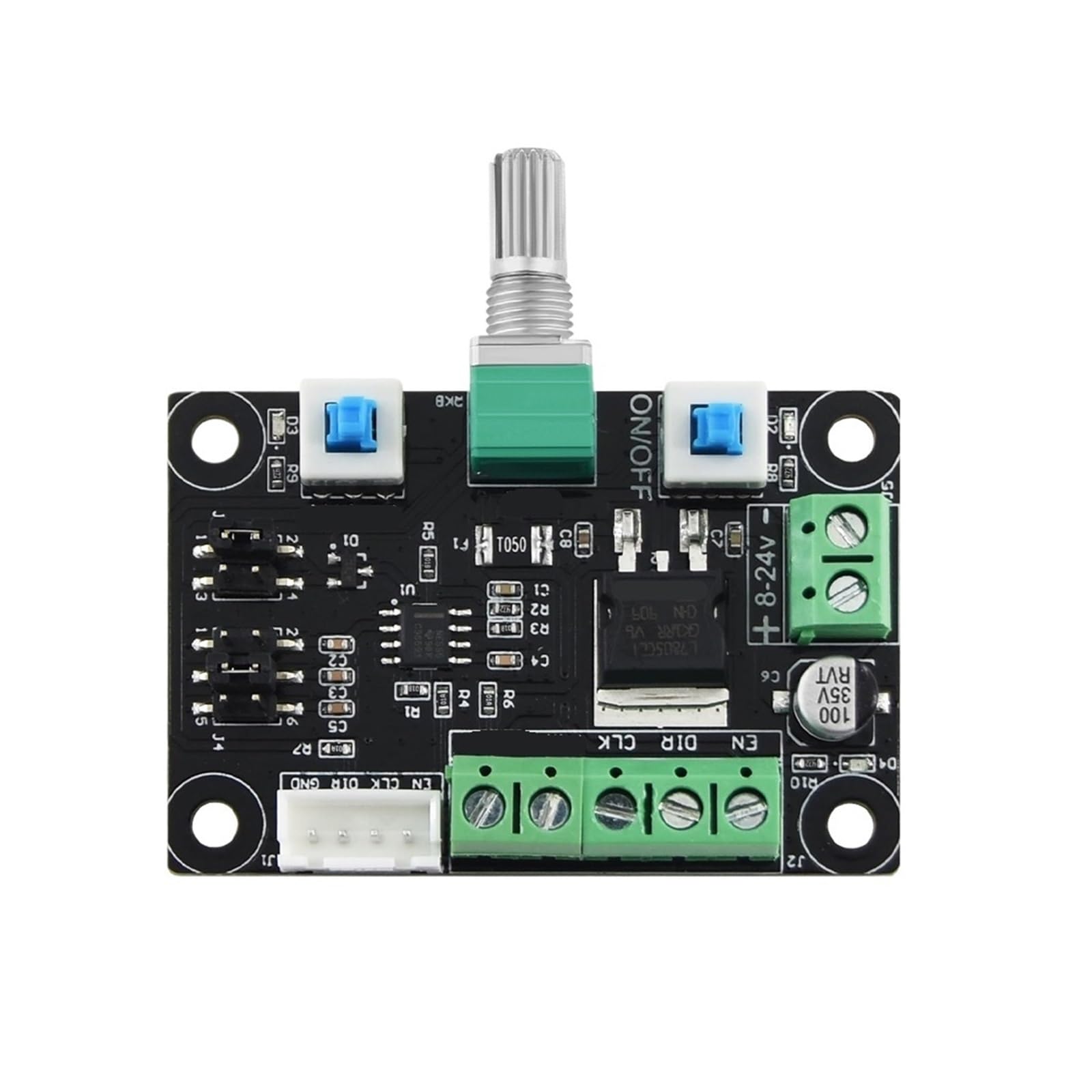 Módulo controlador de motor, Placa De Control Accionamiento Del Motor 10 Piezas, Controlador Paso A, Ajuste Velocidad, Avance Y Retroceso,para impresoras 3D y más