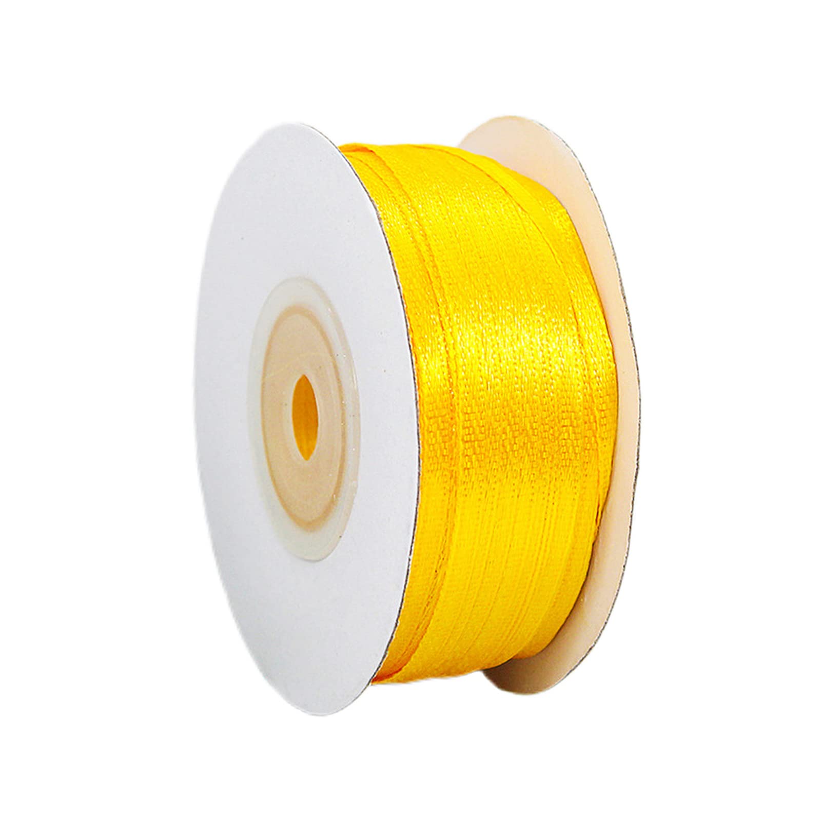50mm Wide White Ribbon Thick Wedding Car Ribbon 22m, 2 inch Thick White Satin Ribbon for Gift Wrapping Wedding Car Christmas Birthday Cake Hair Bow Florist Bouquet Crafts Decorations — view 123