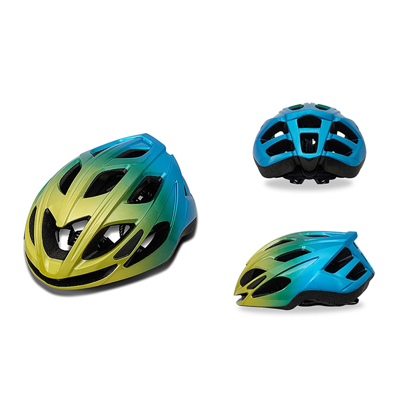 Leichter Fahrradhelm Für Erwachsene, Männer, Frauen, Radfahren, Rennrad, Mountainbike-Helm, Sicherheitsschutz, Verstellbare Größe 54–63 cm F,L (54-63cm) Sonstiges