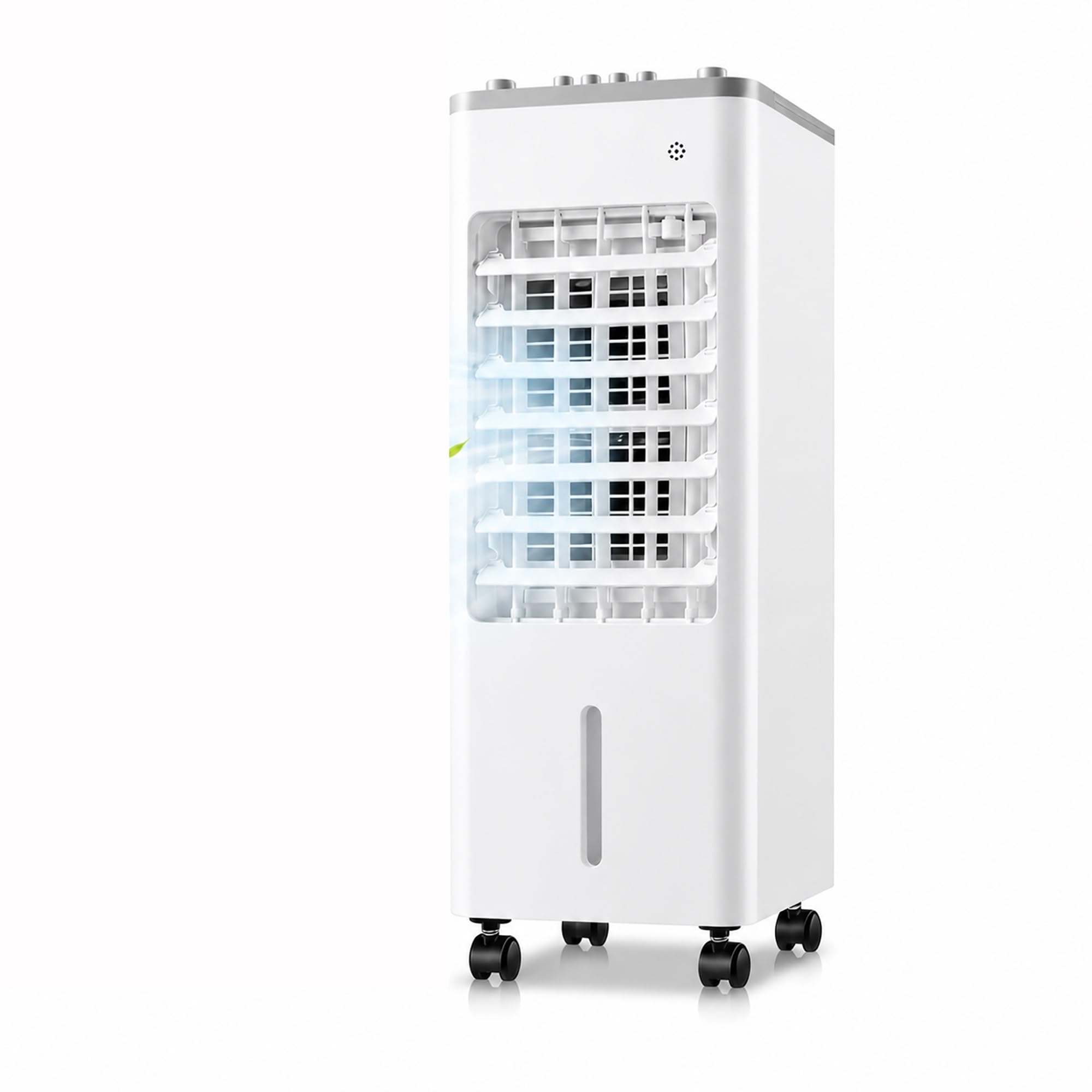 6L Portable Evaporative Air Cooler, Swamp Cooler with 4 Ice Packs