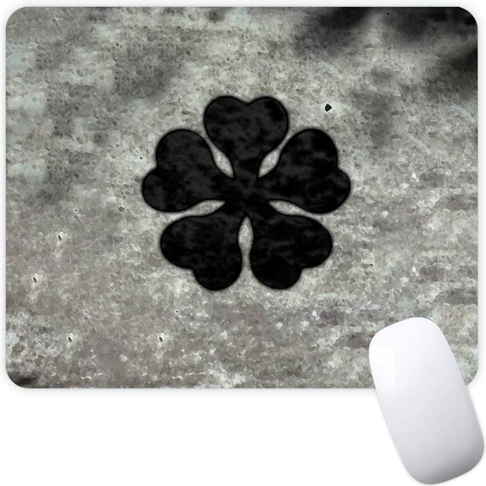 Mouse Pad,Grey Vintage Flower Pattern Seamless Waterproof Gaming Anime Gift Mouse Pad Desk Accessories Non-Slip Rubber Mousepad for Laptop and Computer