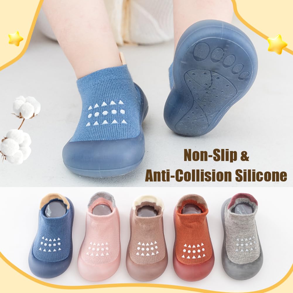 flintronic Buty do raczkowania dla niemowląt, buty do nauki chodzenia dla dzieci, antypoślizgowe, dla dziewcząt i chłopców