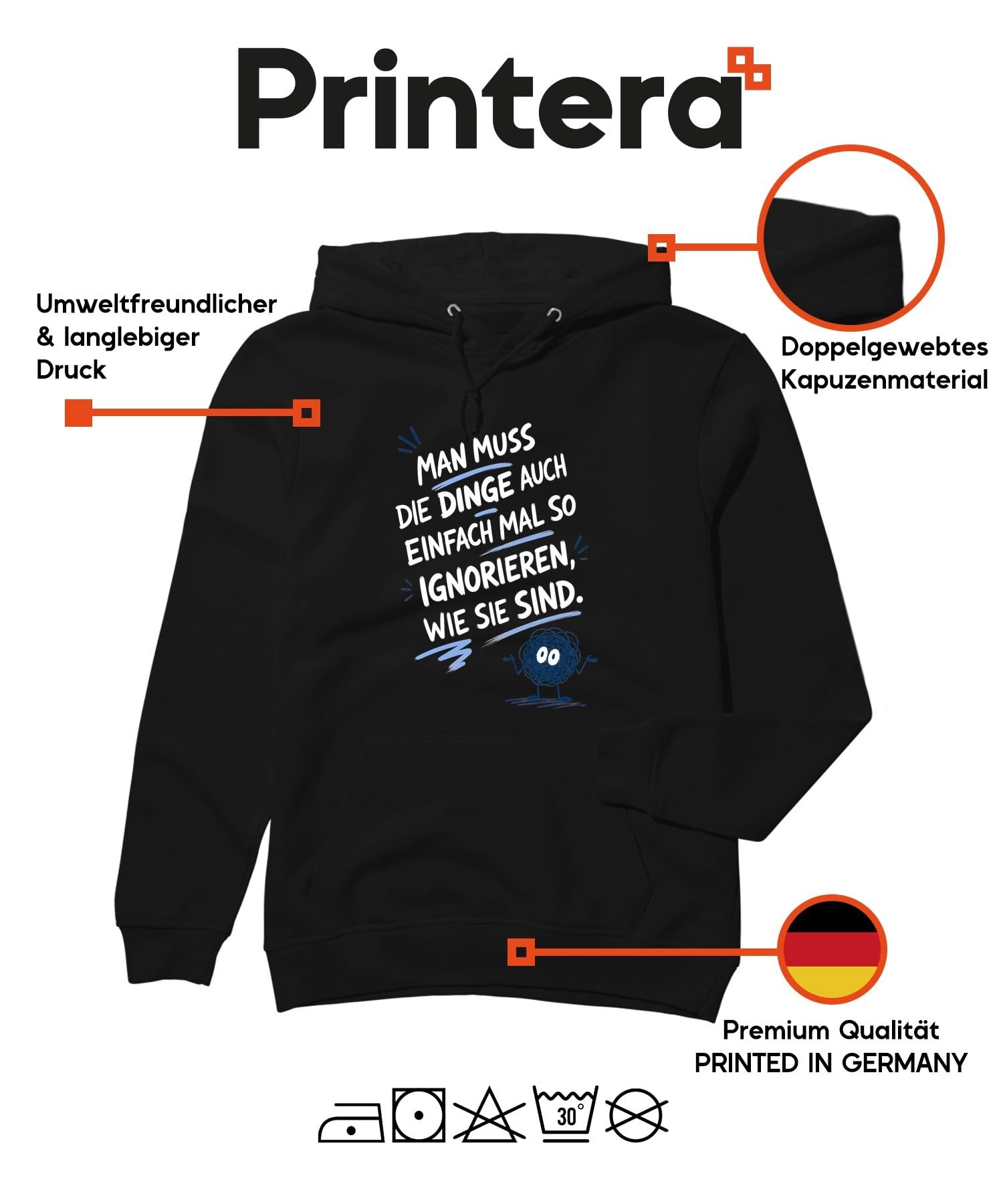 Dinge einfach mal so Statement Hoodie Hoodie Hoodie