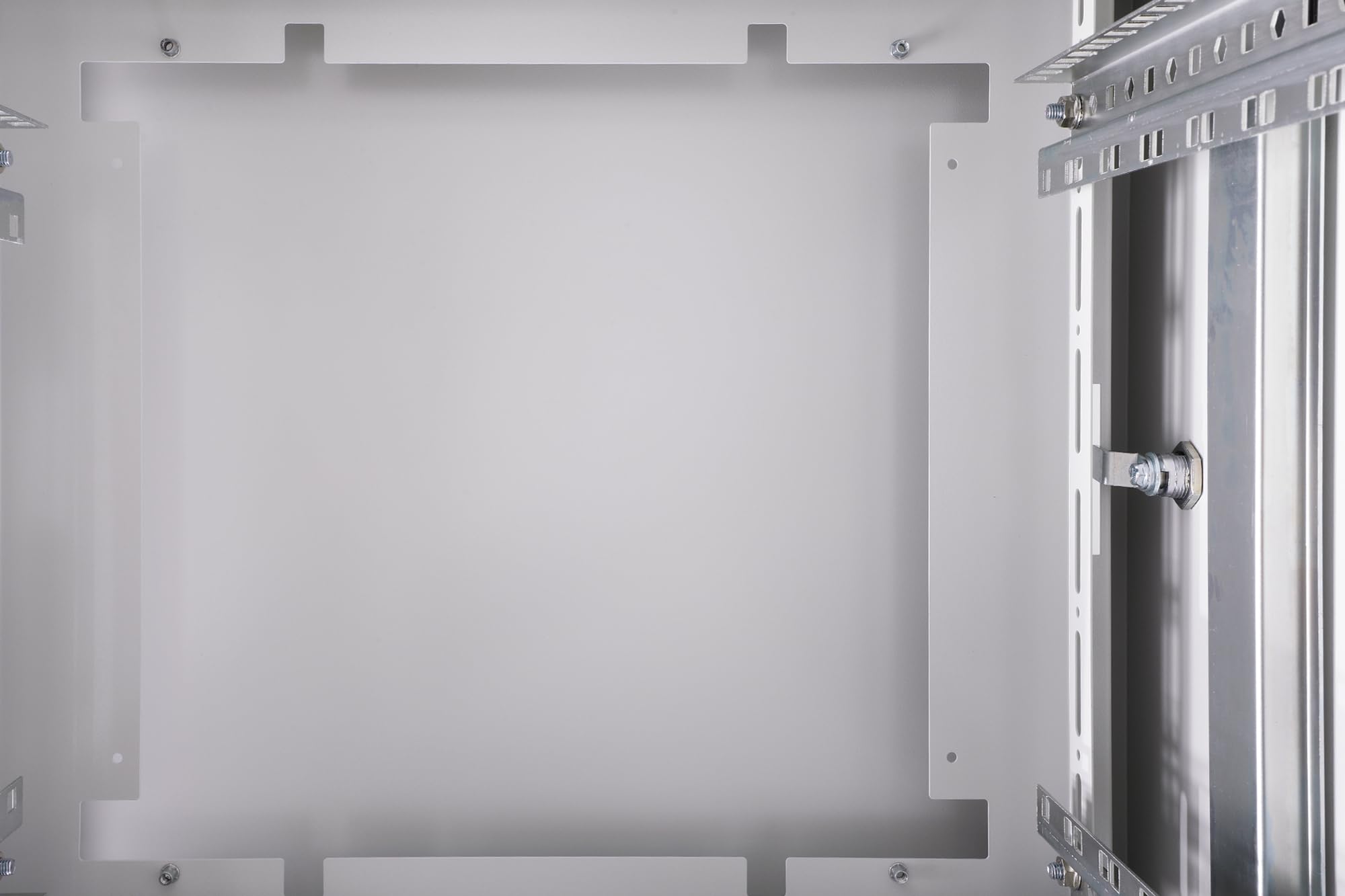 DIGITUS Szafa sieciowa – szafa rack 19 cali – 26U – 60 x 60 cm – głębokość użytkowa 54,3 cm – nośność 1200 kg – wolnostojąca – Szklane drzwi – stopień ochrony IP20 – seria Unique – szary