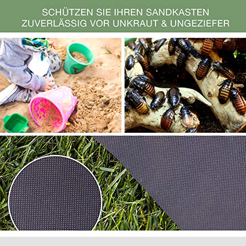 Prolifiqs Zandbakvlies 150 g/m² I zandbak vlies & onkruiddoek voor de kinderen zandbak I ademend & scheurbestendig… - Image 4