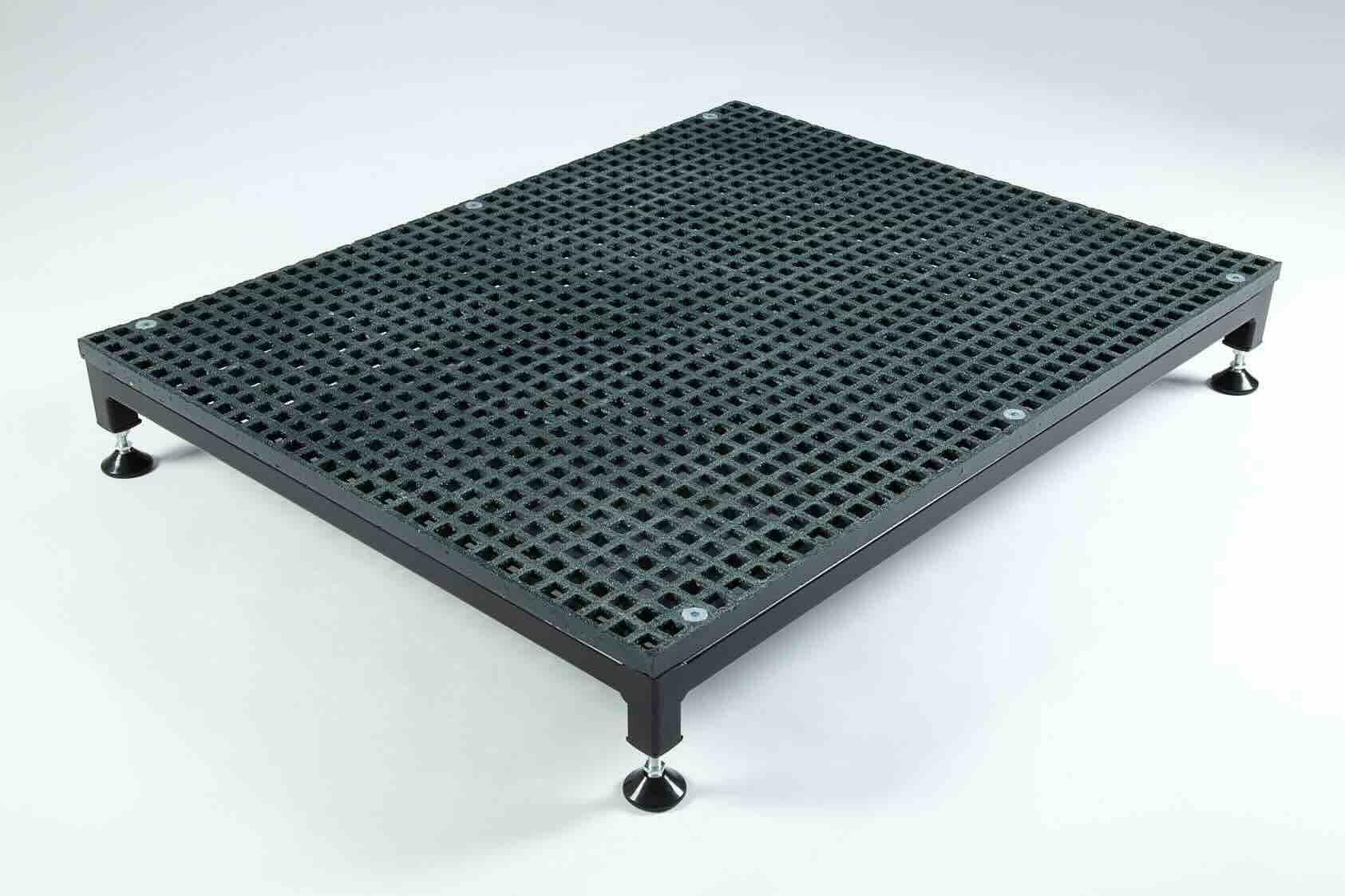 The Ramp People Black Turning Platform For Wheelchairs, Mobility Scooters