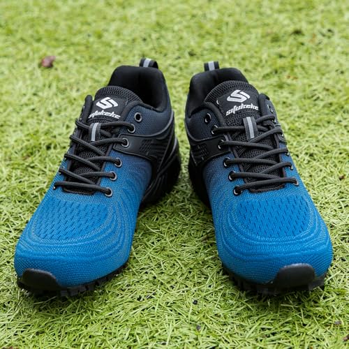 Men's Trail Running Shoes Lightweight Breathable Walking Hiking Sneakers Outdoor Athletic Tennis Cross Training Shoes4