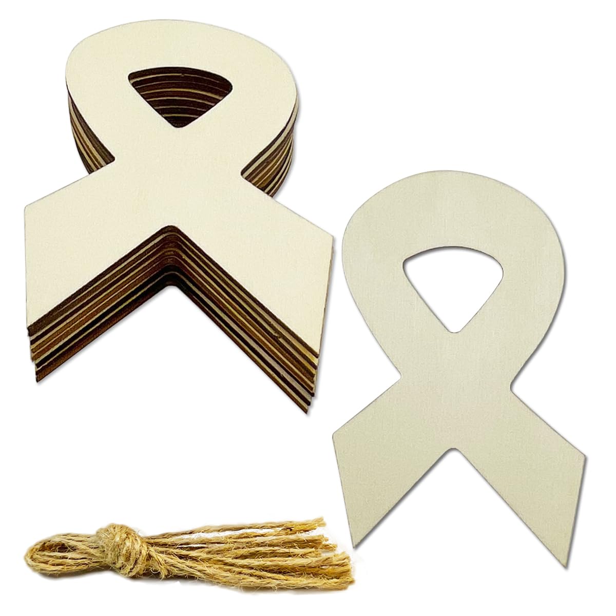 Rubans en bois de 10,2 cm de qualité supérieure pour art et artisanat