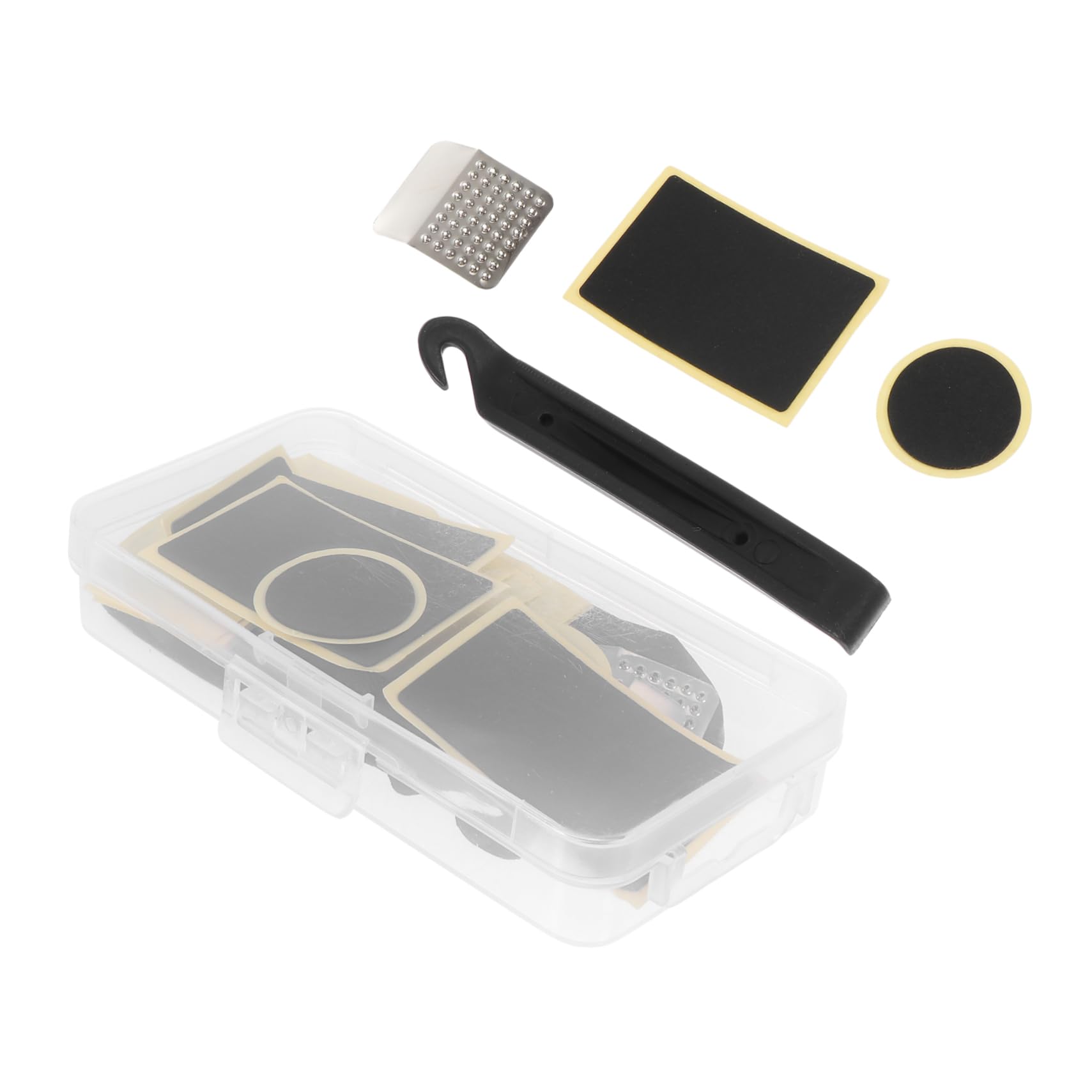 BESPORTBLE 1Set Bike Tire Repair Tool Quick with Tire Repair Stickers Levers for Inner Tube Motorcycle ATV Wheelbarrow Reliable Emergency