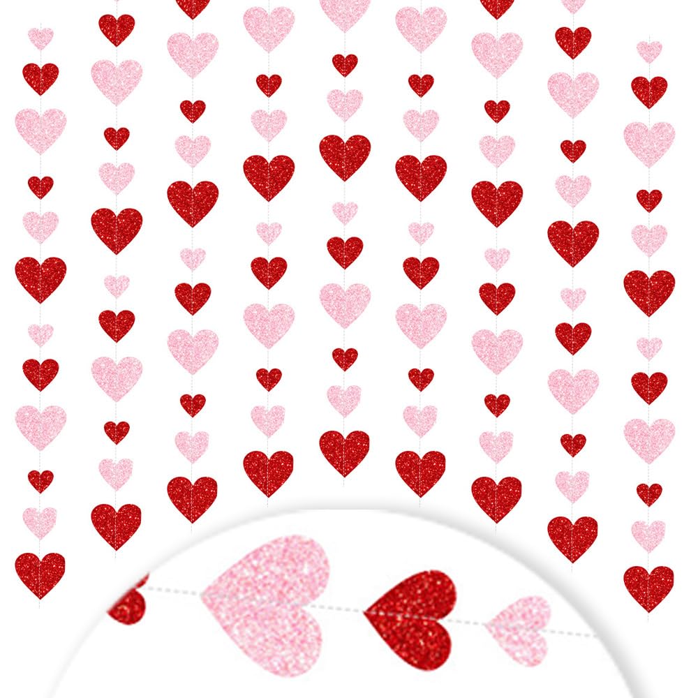 Heart Garland Hanging Decor