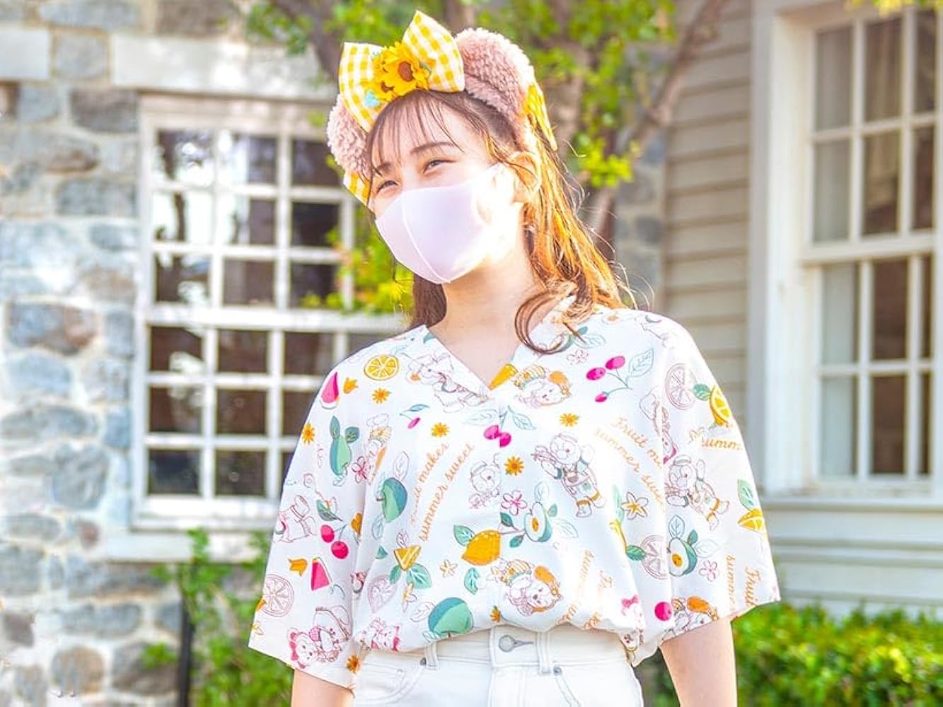 D23 EXPO ディズニー アロハ シャツ M レインスプーナー ランド シー