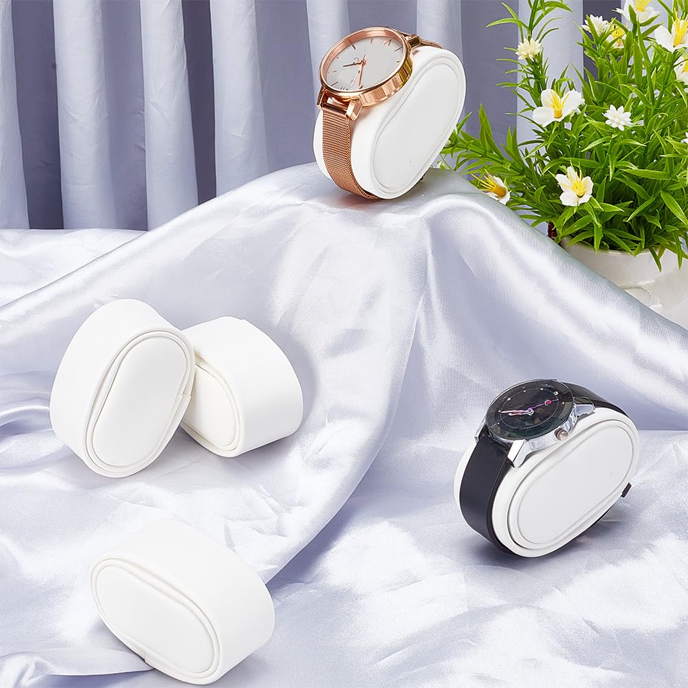 Portacuscini Per Gioielli In Velluto - Grigio, Set Da 5 Per Bracciali E Orologi - Foto 10