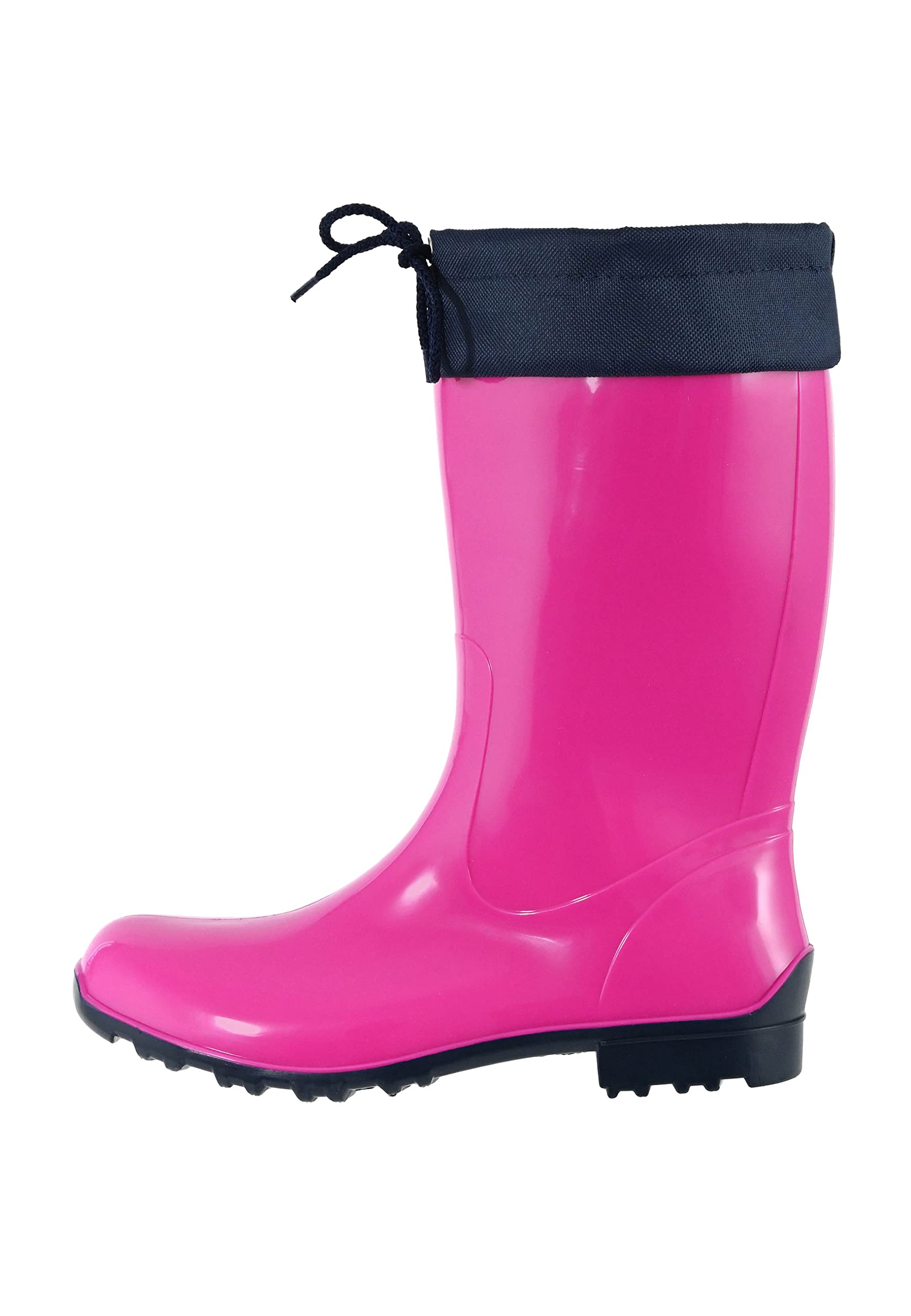 Regenliebe Botas Wellington de FieselRAIN para mujer, botas de lluvia, eje largo