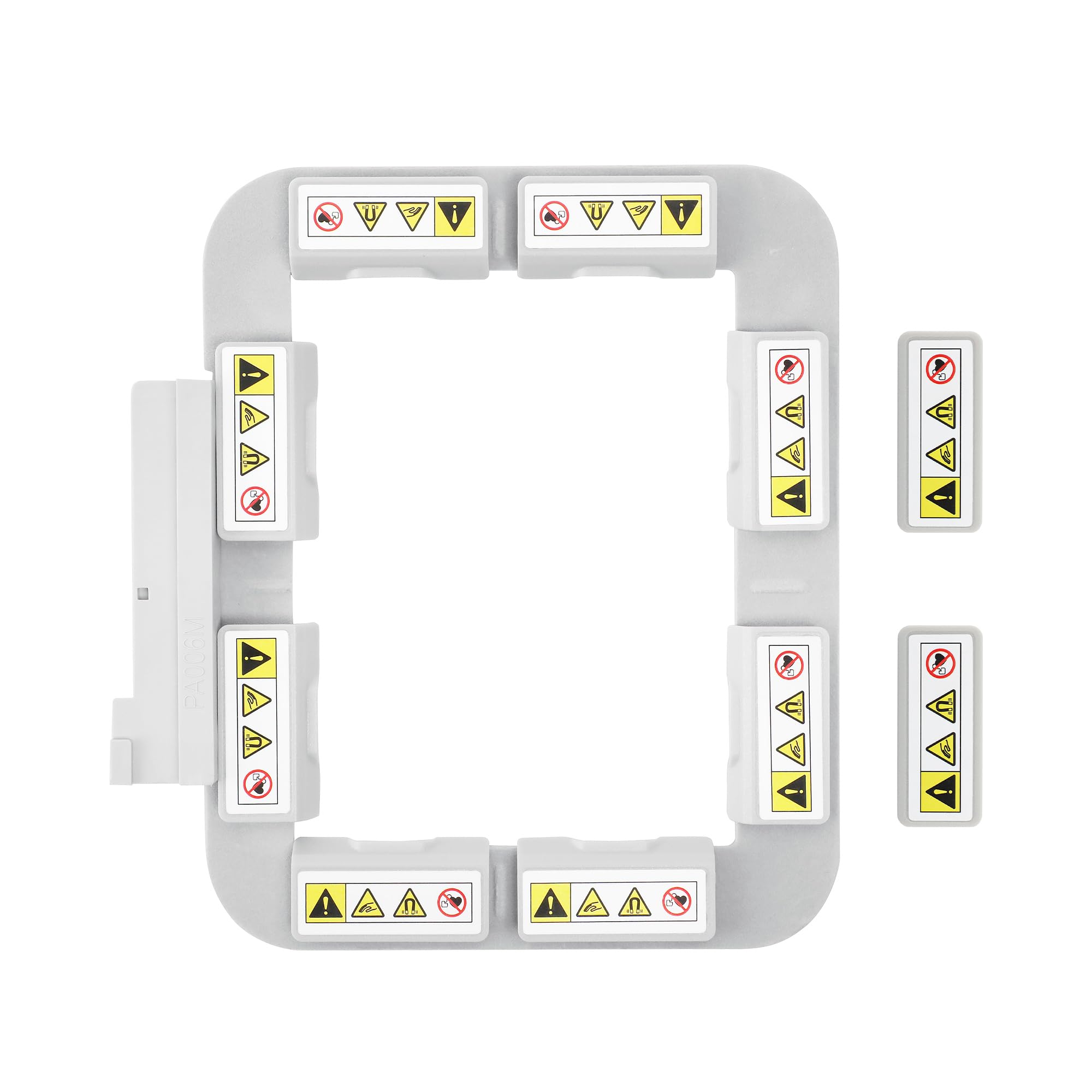 Sew Tech Magnetyczna obręcz do haftowania dla Pfaff Singer em 9305 Creative Sensation Vision Pro II 5.5 5.0 4.5 4.0 3.0 2.0 1.5 Performance Viking Designer Diamond (7.9 cm x 7.9 cm, PA006MK)
