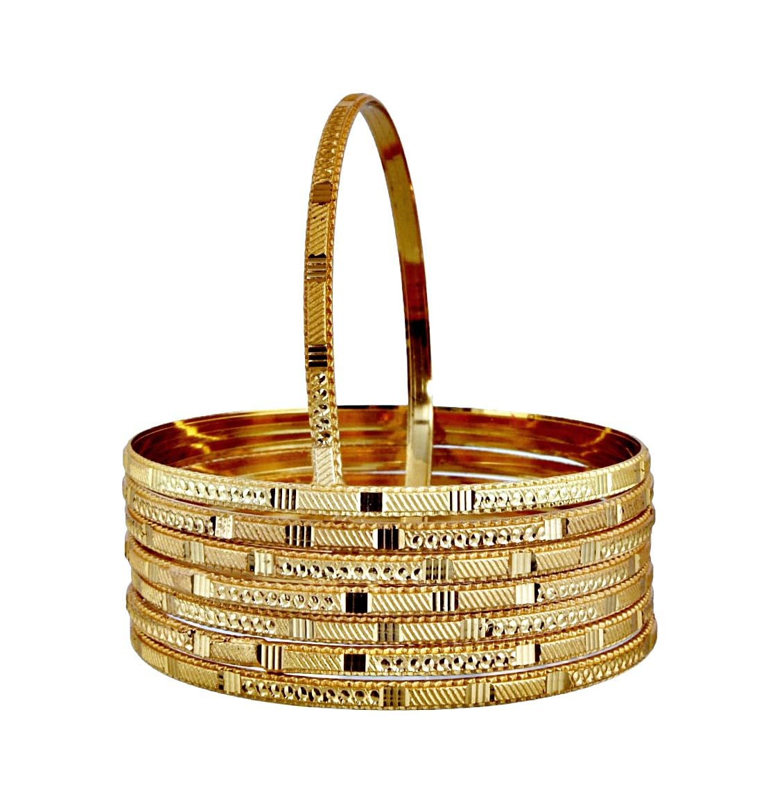 See full amazon price history chart for Lucky Jewellery Gold Plated Designer Golden Color Traditional Ethnic 8 Pcs. Bangles Set for Women (228-J1BG-806B-8-26) Lucky Jewellery Gold Plated Designer Golden Color Traditional Ethnic 8 Pcs. Bangles Set for Women (228-J1BG-806B-8-26) (B0CWD77BPQ) Amazon Price History, Amazon Price Tracker
