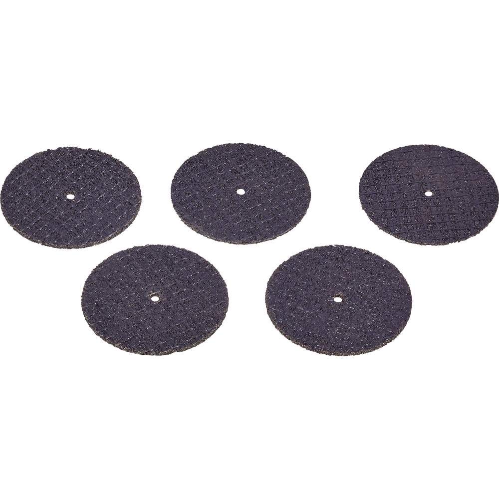 Dremel 426 Fiberglass Reinforced Cut-Off Wheels, 5 Heavy Duty Cutting Wheels with 32 mm Blade Diameter and 14 mm Cutting Depth for Cutting Brick, Metal, Marble, Plastic and other Hard Materials