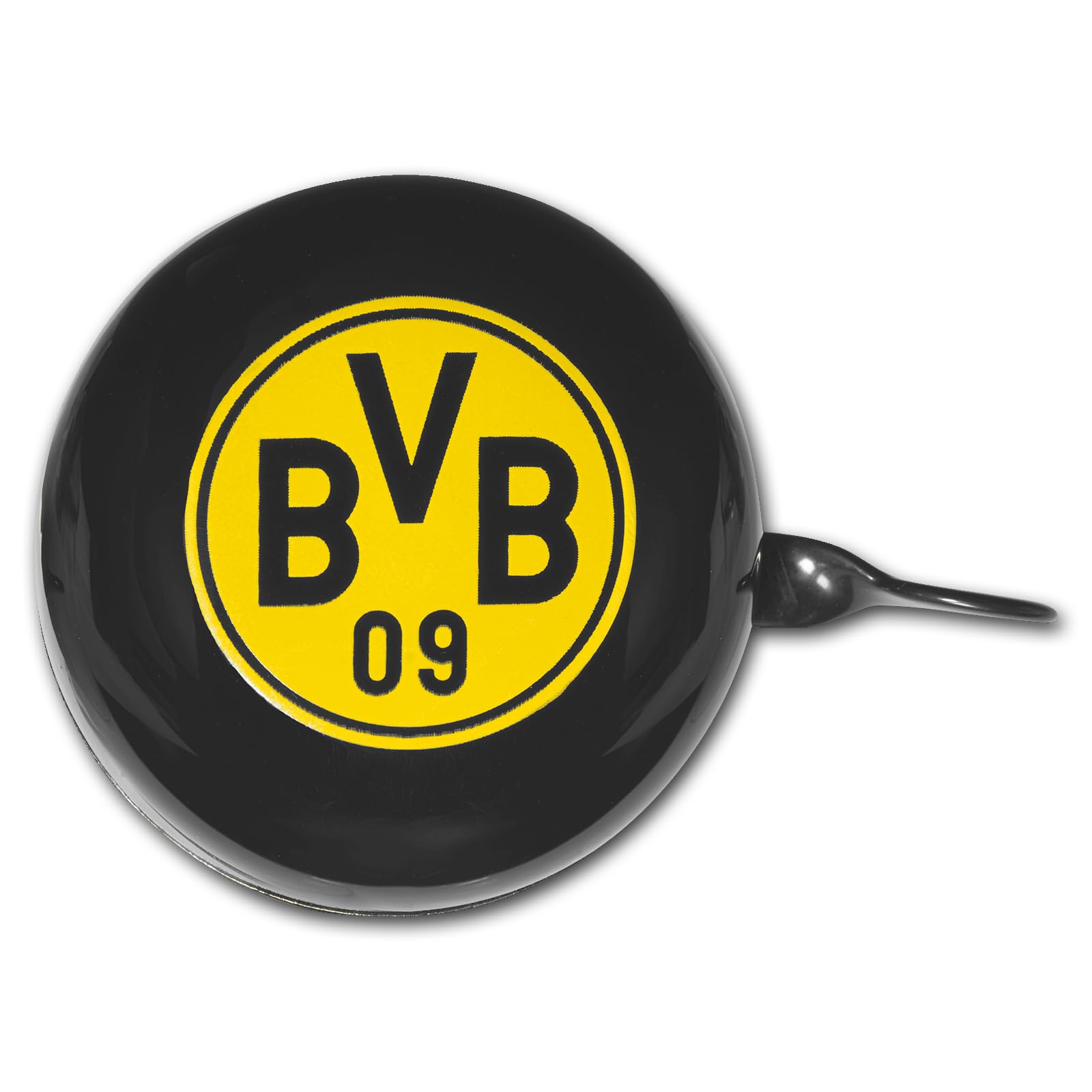 Borussia Dortmund Dzwonek rowerowy BVB, uniseks, młodzieżowy, czarny, jeden rozmiar