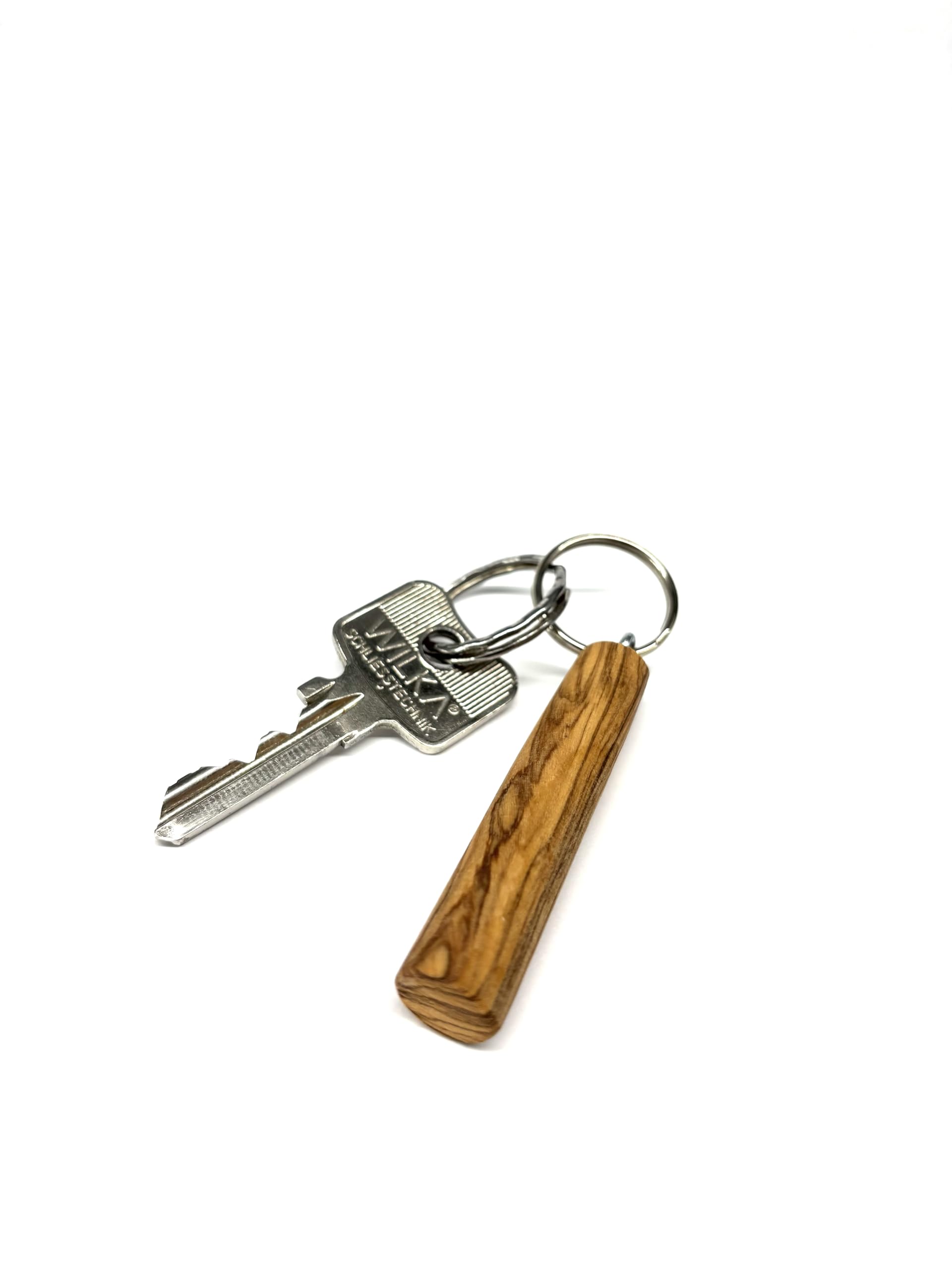 D.o.m. Die Olivenholz Manufaktur Unisex No Engraving D.o.m. Luxury Olive Wood Keyring With Engraving And Finished Motifs, One Size