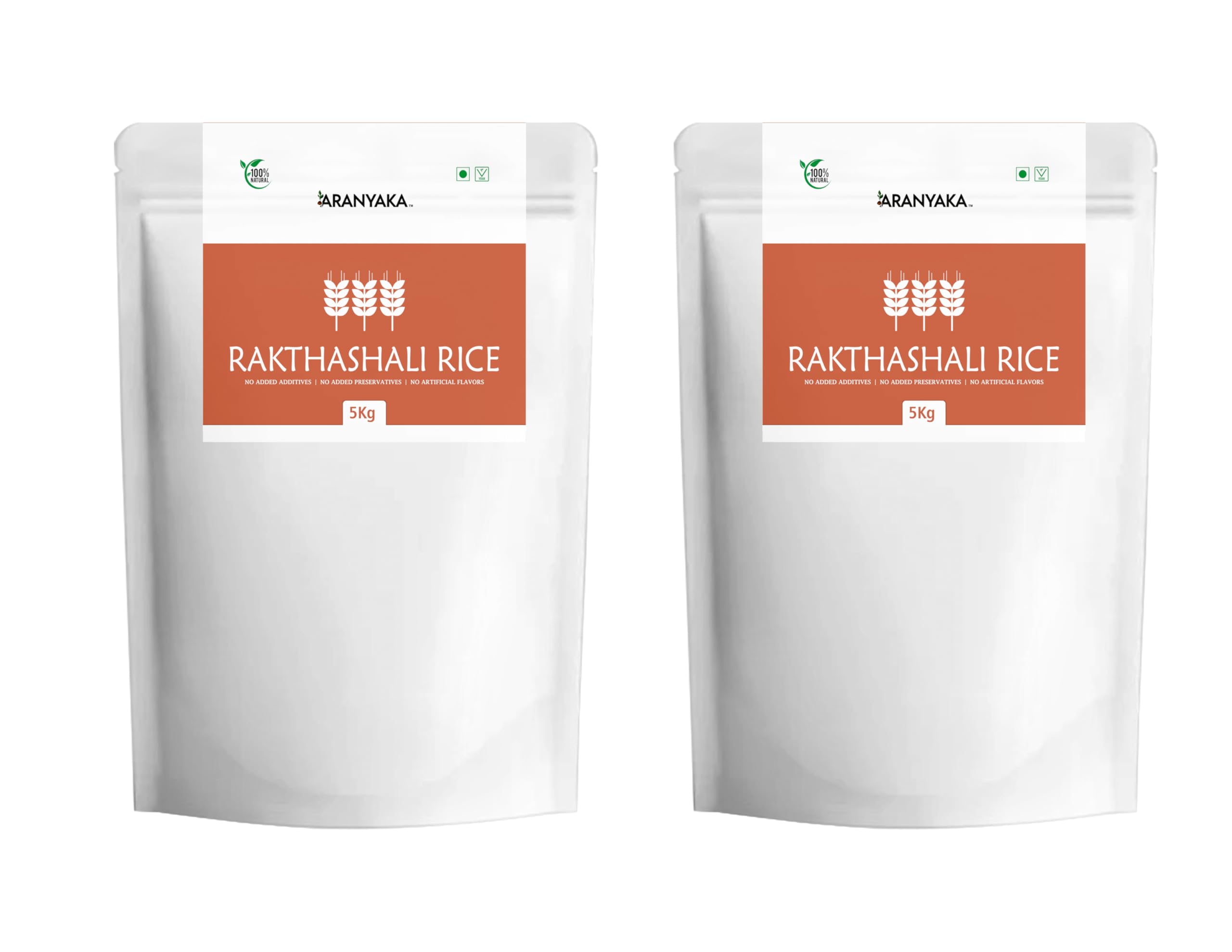 Aranyaka Red Rice | Kerala Rakthashali Rice 10Kg | (Diabetic Friendly, Gluten Free | (Small Grain, UNPOLISHED, RAW) | Healthy Royal Rice| Iron Rich| Blood Purifier | 10Kg