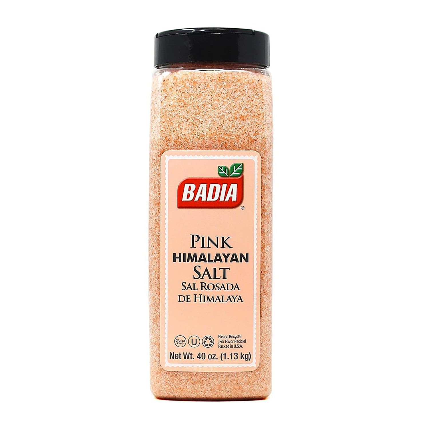 Badia Pink Himalayan Salt - (40 oz) 1.13kg, 1.13 kg (Pack of 1)
