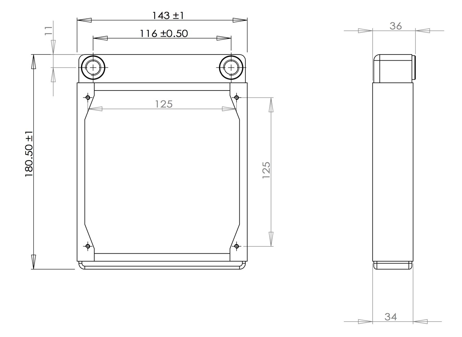 XSPC EX140 Bloc d'eau