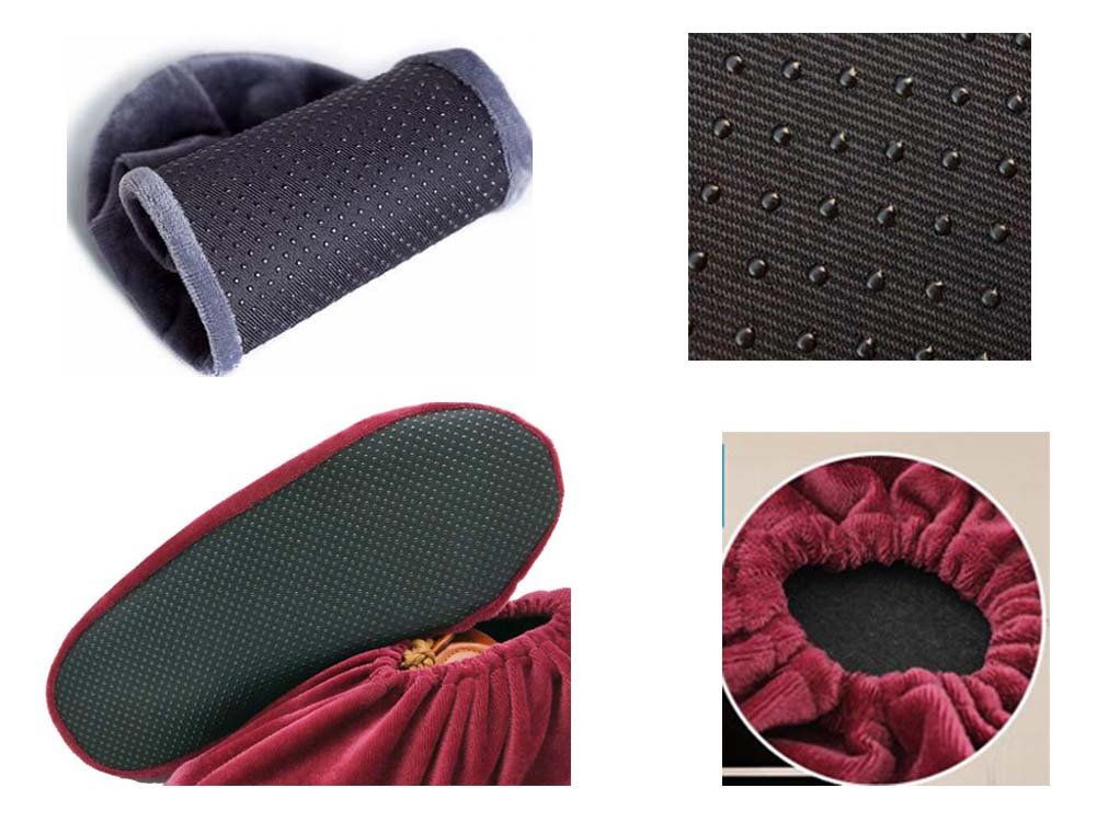 copriscarpe riutilizzabili， Copriscarpe riutilizzabili da 5 pezzi, copriscarpe da interni da 5 pezzi possono essere lavati ripetutamente e addensati